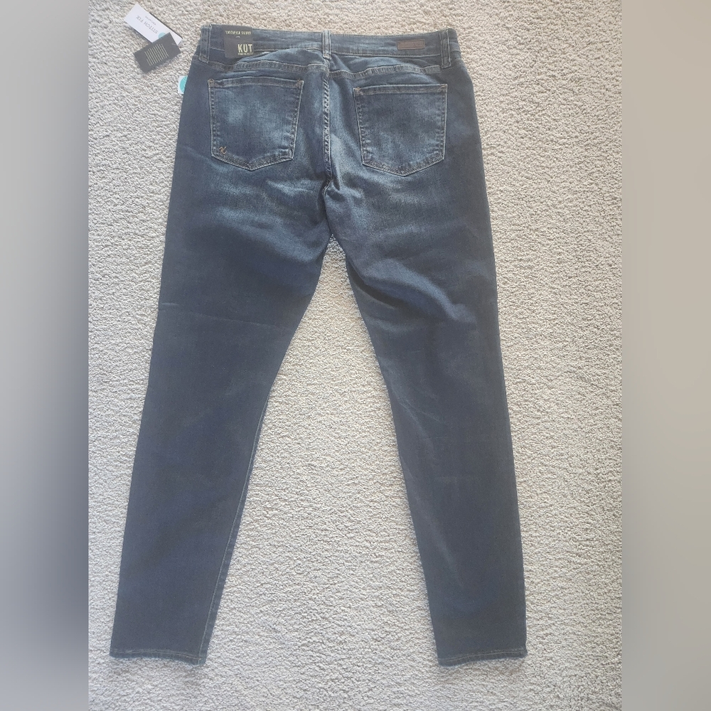 NWT Kut From The Cloth Toothpick Skinny Jeans Sz‎ 14 - Picture 2 of 9